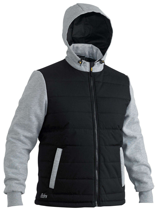 Flx & Move™ Contrast Puffer Fleece Hooded Jacket Flx & Move™ Contrast Puffer Fleece Hooded Jacket Bisley Workwear Faster Workwear and Design