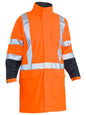 X Taped Hi Vis TTMC Stretch PU Rain Coat X Taped Hi Vis TTMC Stretch PU Rain Coat Bisley Workwear Faster Workwear and Design