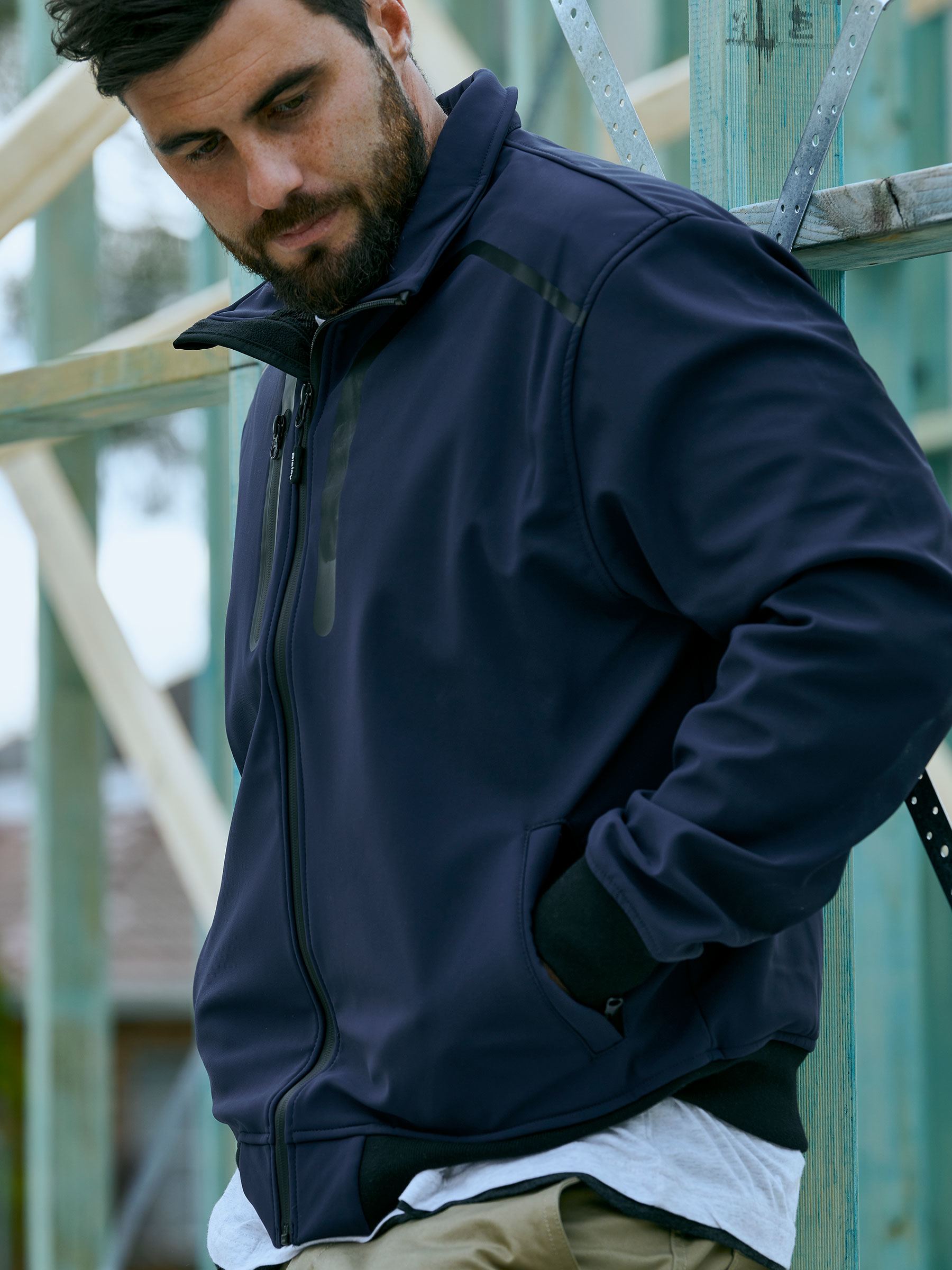 Premium Soft Shell Bomber Jacket Premium Soft Shell Bomber Jacket Bisley Workwear Faster Workwear and Design