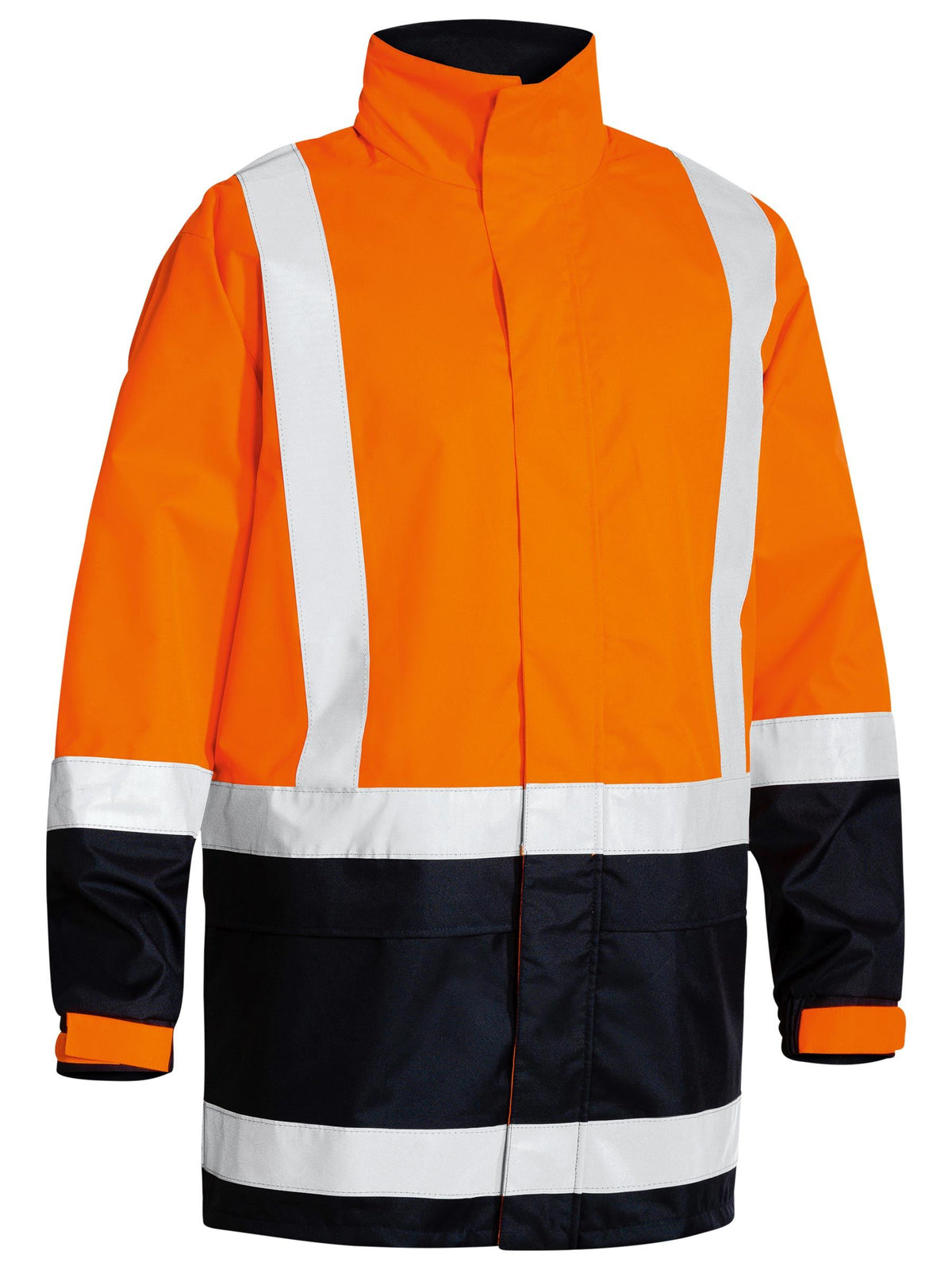 Taped Hi Vis Rain Shell Jacket Taped Hi Vis Rain Shell Jacket Bisley Workwear Faster Workwear and Design