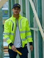 Taped Hi Vis Soft Shell Bomber Jacket Taped Hi Vis Soft Shell Bomber Jacket Bisley Workwear Faster Workwear and Design