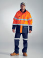 Taped Hi Vis FR Wet Weather Shell Jacket Taped Hi Vis FR Wet Weather Shell Jacket Bisley Workwear Faster Workwear and Design