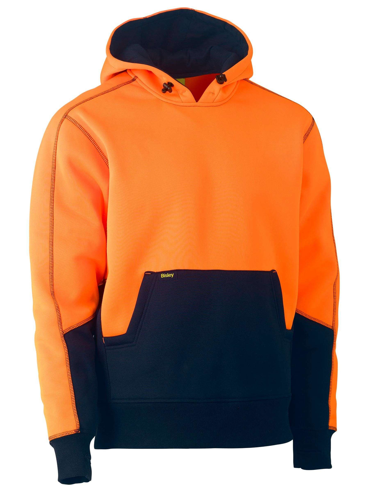Hi Vis Fleece Hoodie Pullover Hi Vis Fleece Hoodie Pullover Bisley Workwear Faster Workwear and Design