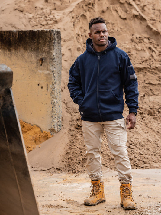Work Fleece Full Zip Hoodie Work Fleece Full Zip Hoodie Bisley Workwear Faster Workwear and Design