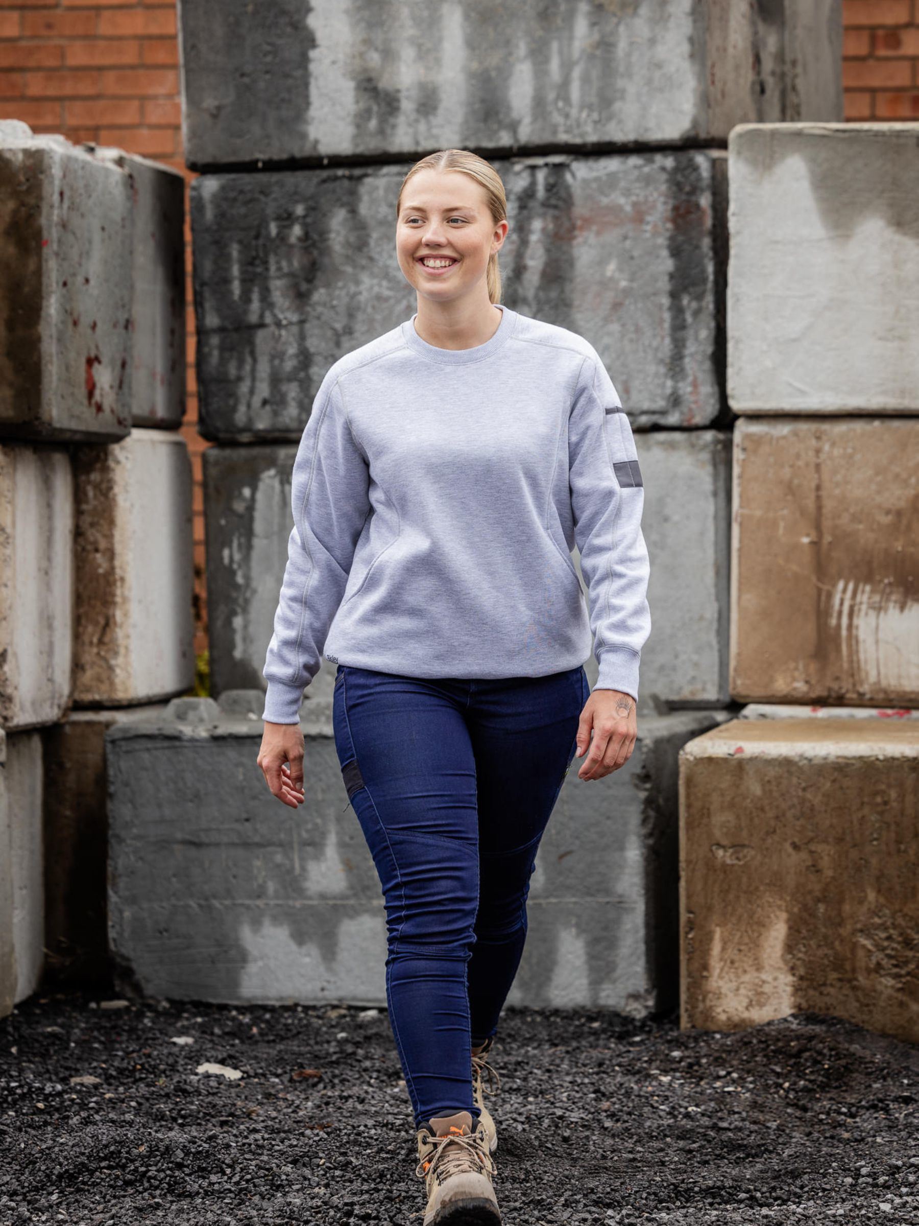 Women's Fleece Crew Neck Jumper Women's Fleece Crew Neck Jumper Bisley Workwear Faster Workwear and Design