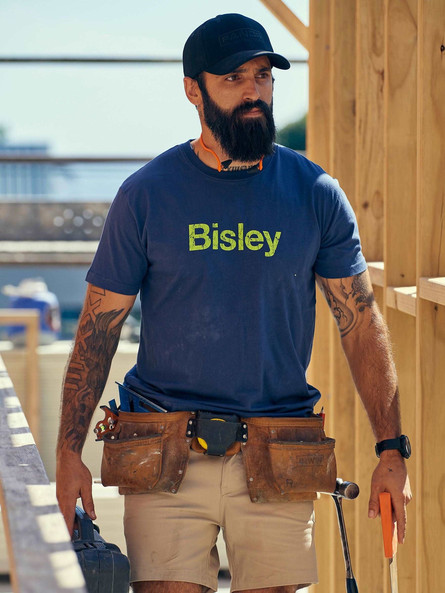 Cotton Logo Tee Cotton Logo Tee Bisley Workwear Faster Workwear and Design