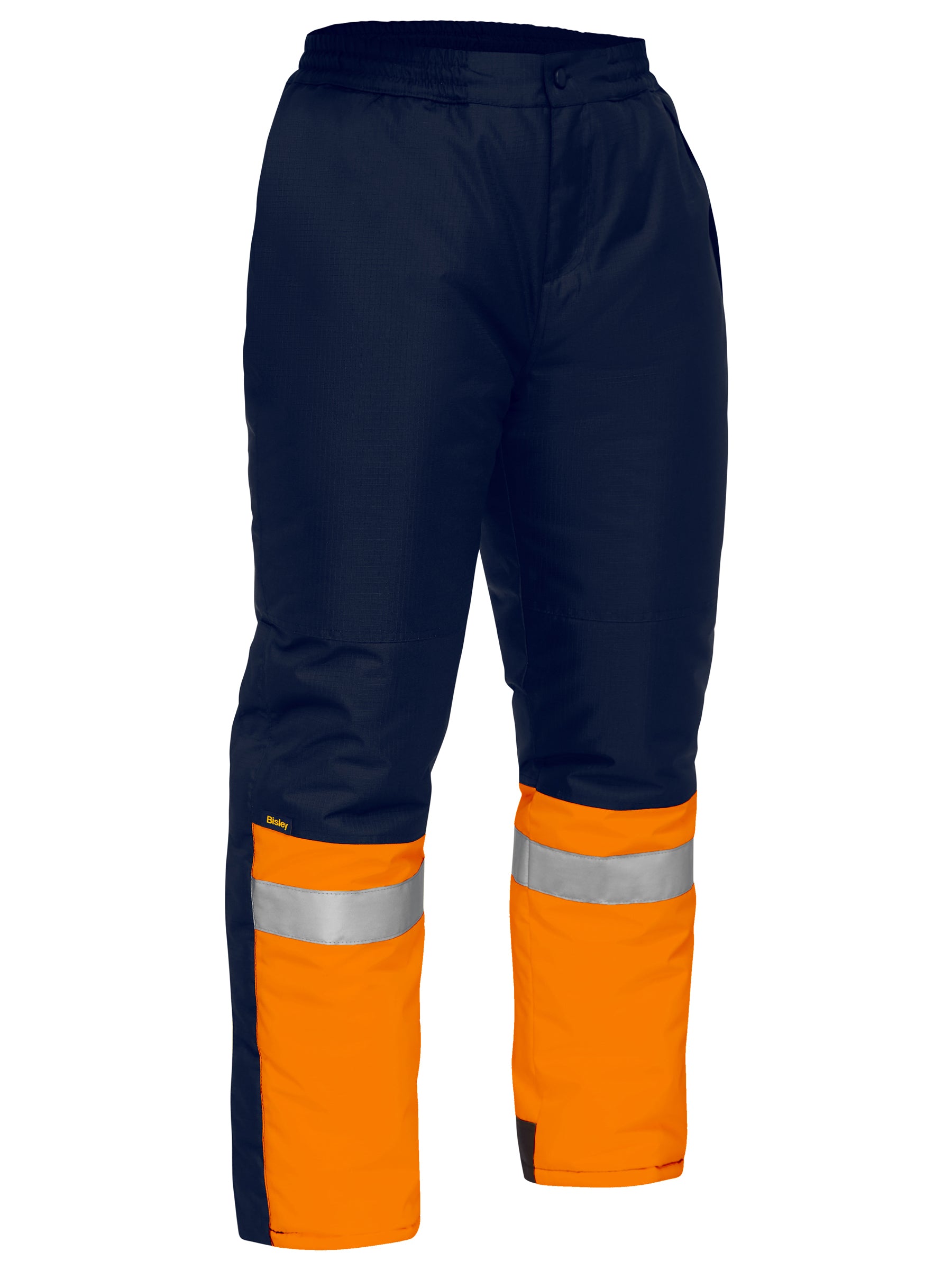Taped Two Tone Hi Vis Freezer Pants Taped Two Tone Hi Vis Freezer Pants Bisley Workwear Faster Workwear and Design