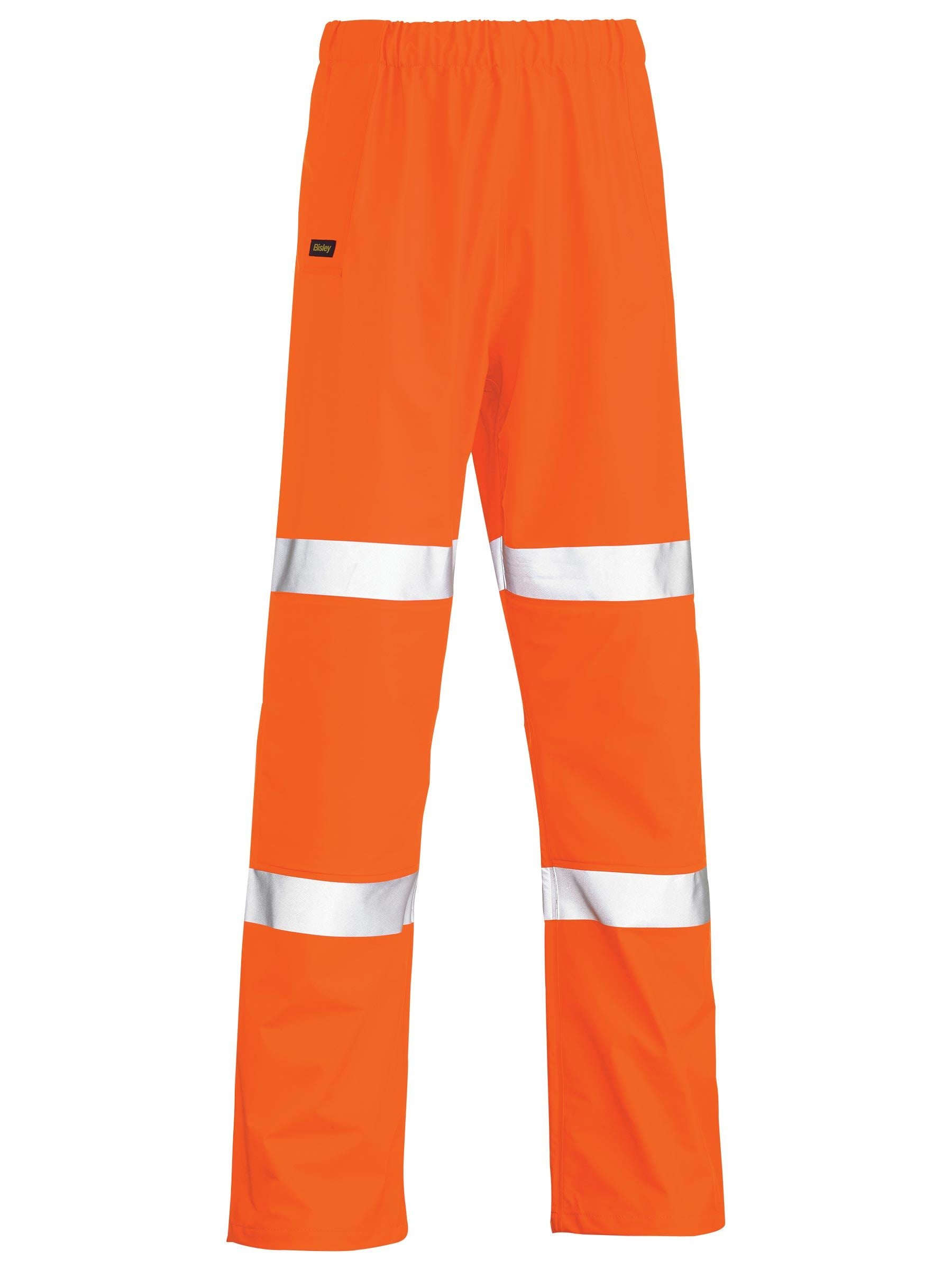 Taped Stretch PU Rain Pants Taped Stretch PU Rain Pants Bisley Workwear Faster Workwear and Design