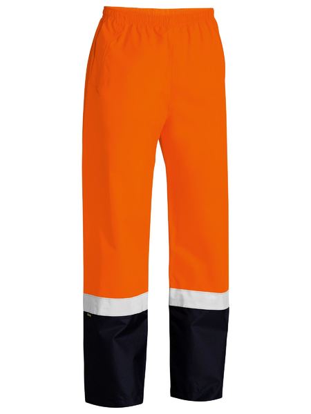 Taped Hi Vis Rain Shell Pants Taped Hi Vis Rain Shell Pants Bisley Workwear Faster Workwear and Design