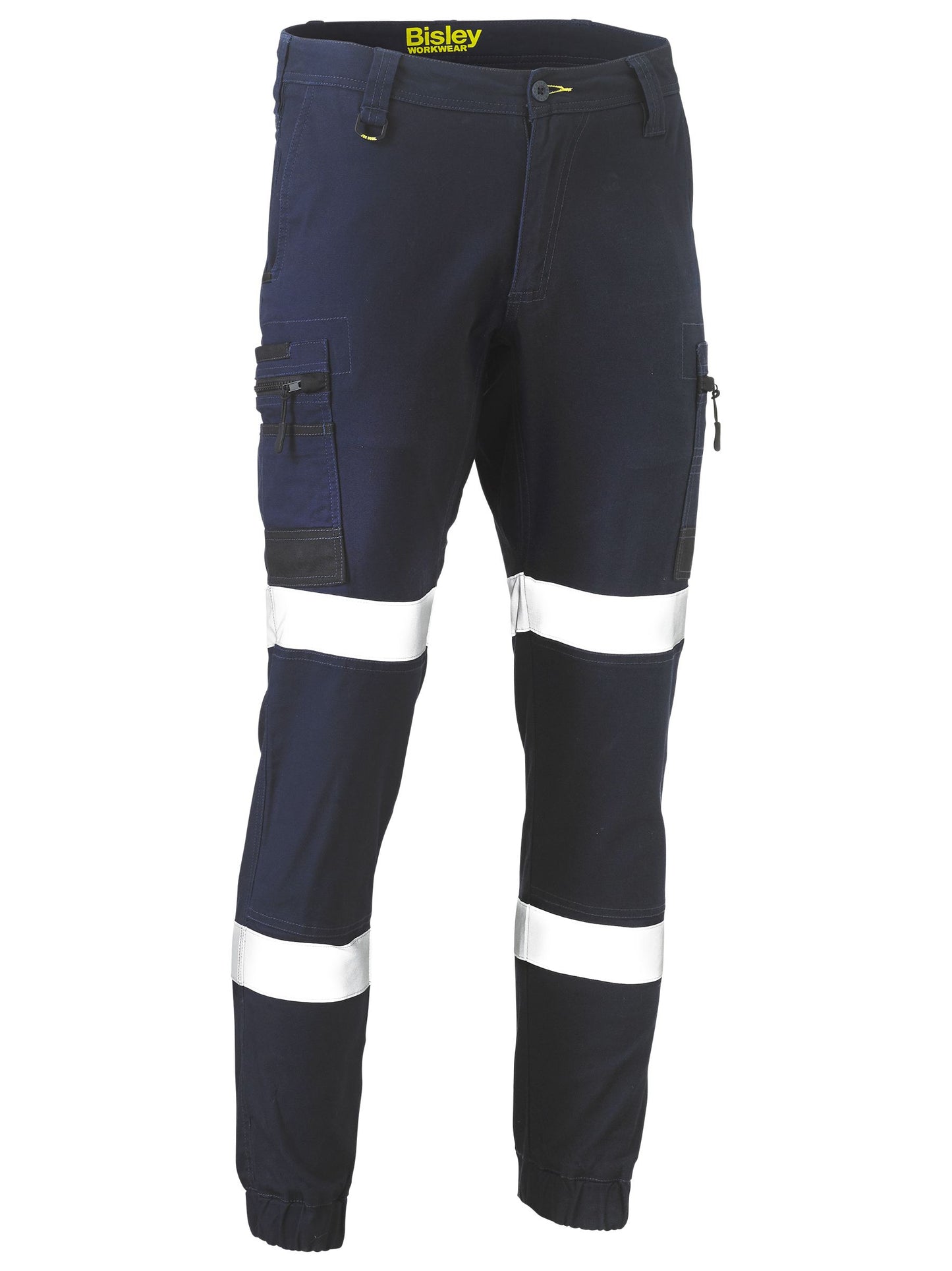 Flx and Move™ Taped Stretch Cargo Cuffed Pants Flx and Move™ Taped Stretch Cargo Cuffed Pants Bisley Workwear Faster Workwear and Design