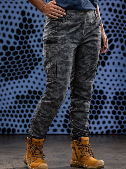 Women's Flx & Move™ Stretch Camo Cargo Pants - Limited Edition Women's Flx & Move™ Stretch Camo Cargo Pants - Limited Edition Bisley Workwear Faster Workwear and Design