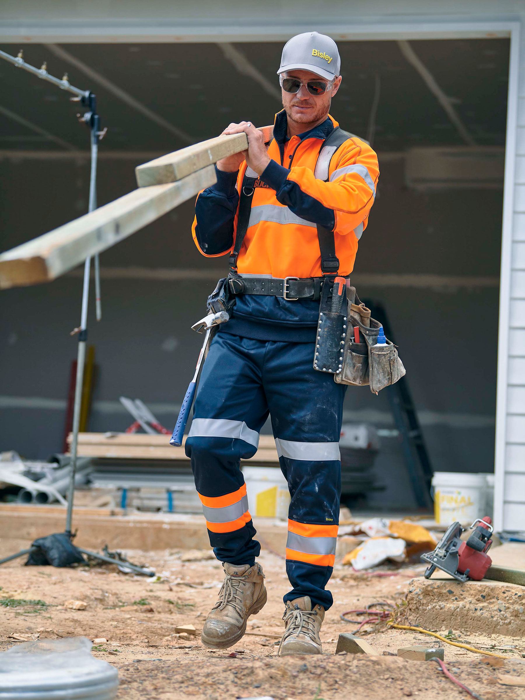 Taped Biomotion Track Pants Taped Biomotion Track Pants Bisley Workwear Faster Workwear and Design