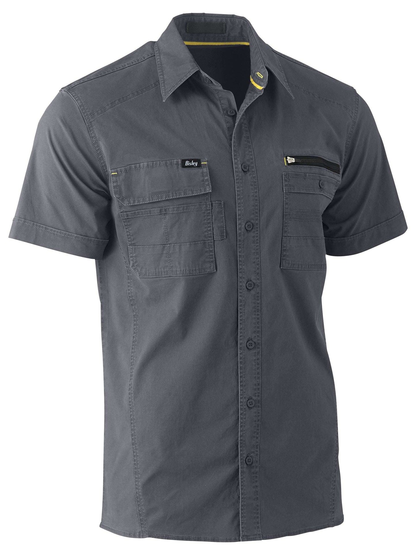 Flx & Move™ Utility Work Shirt Flx & Move™ Utility Work Shirt Bisley Workwear Faster Workwear and Design