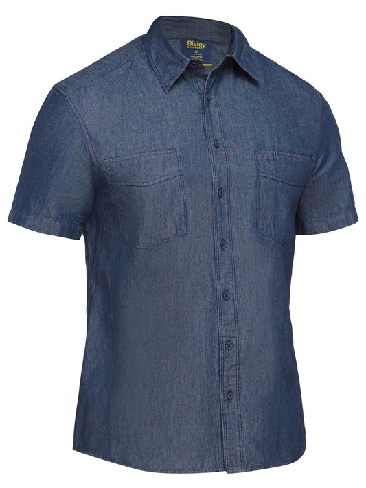 Denim Work Shirt Denim Work Shirt Bisley Workwear Faster Workwear and Design