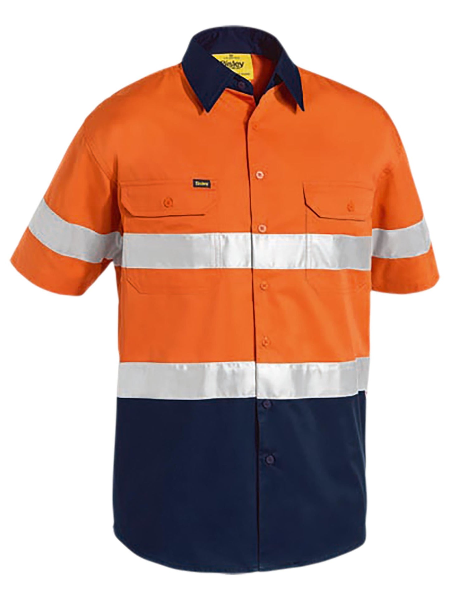 Taped Hi Vis Cool Lightweight Shirt Taped Hi Vis Cool Lightweight Shirt Bisley Workwear Faster Workwear and Design