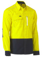 Flx & Move™ Hi Vis Utility Shirt Flx & Move™ Hi Vis Utility Shirt Bisley Workwear Faster Workwear and Design