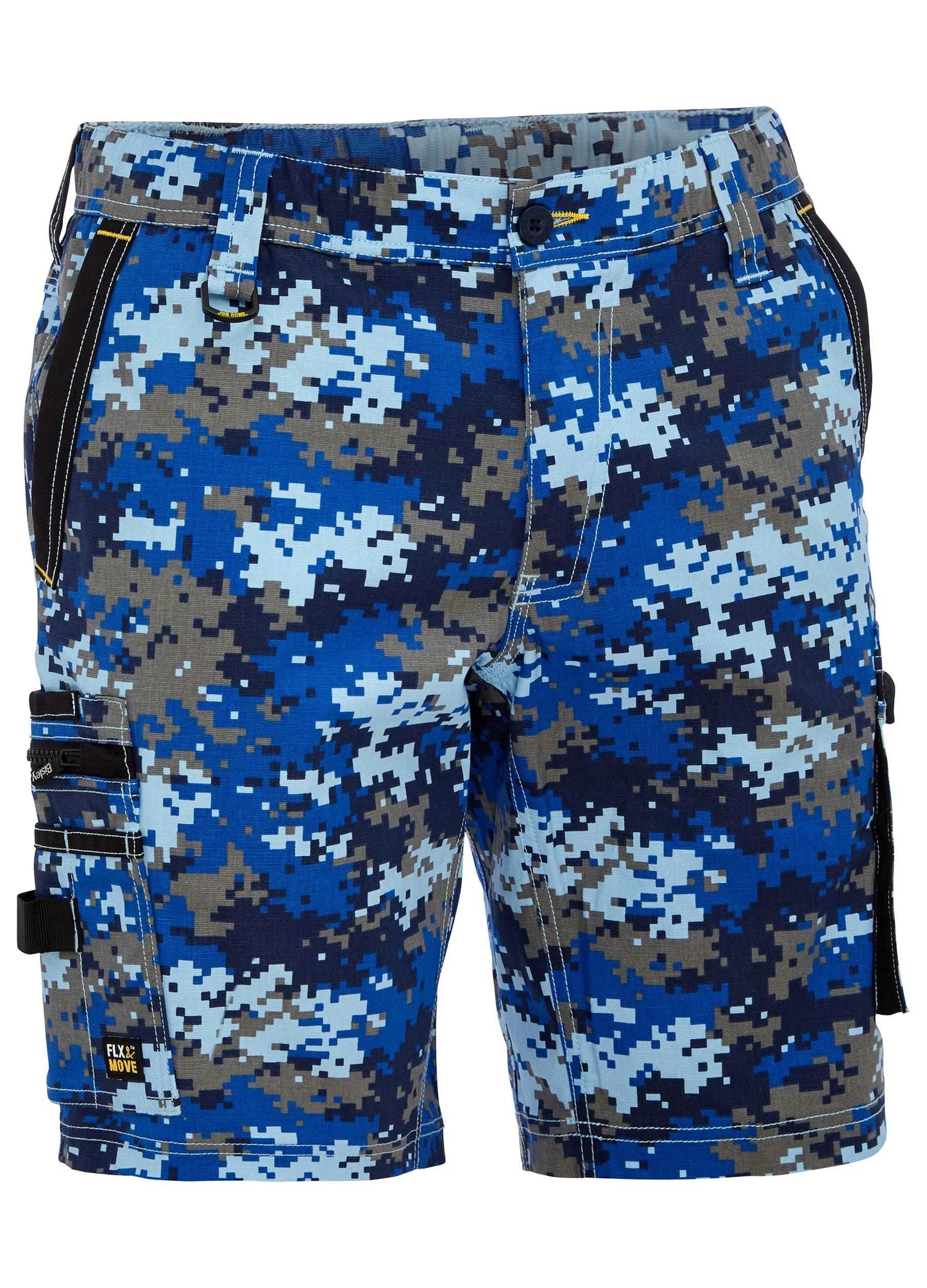 Flx & Move™ Stretch Canvas Camo Cargo Short - Limited Edition Flx & Move™ Stretch Canvas Camo Cargo Short - Limited Edition Bisley Workwear Faster Workwear and Design