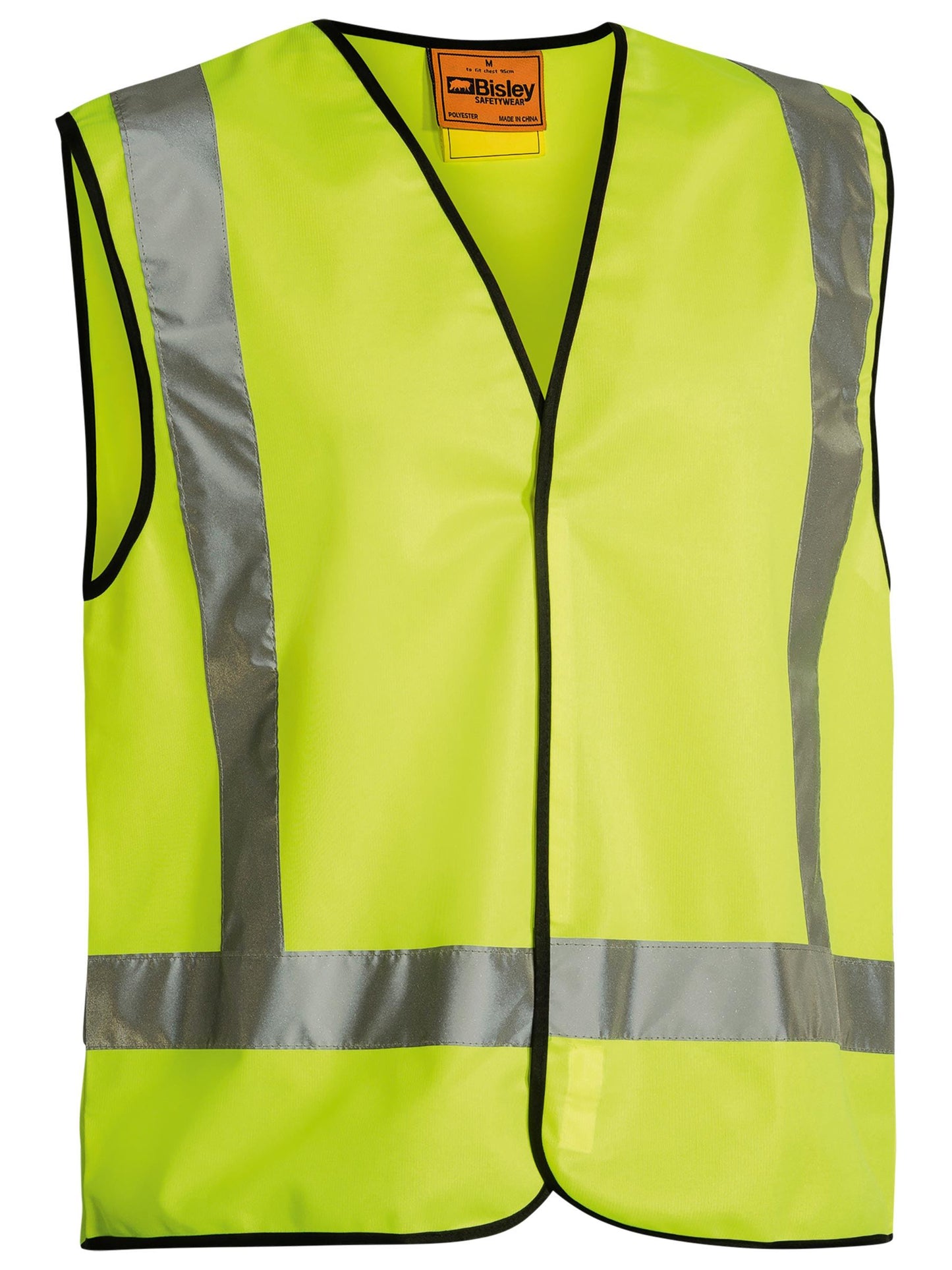 Taped X Back Hi Vis Vest Taped X Back Hi Vis Vest Bisley Workwear Faster Workwear and Design