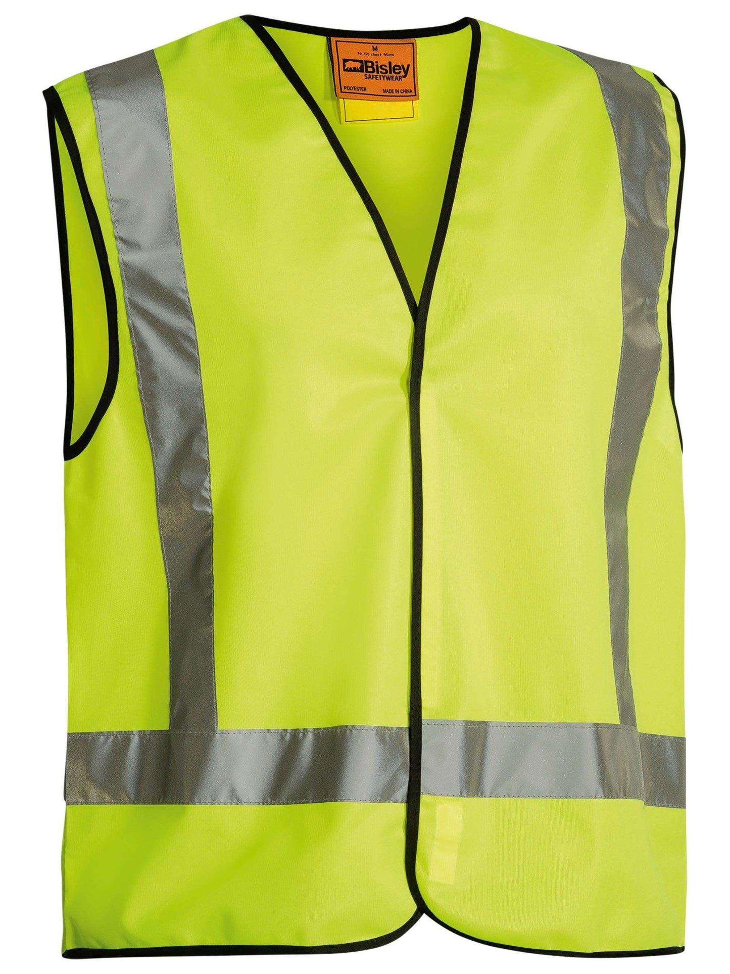 H Taped Hi Vis Vest H Taped Hi Vis Vest Bisley Workwear Faster Workwear and Design