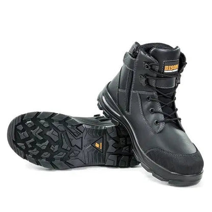 Bison Boots Side Zip - Premium saftey boots from - Just $199.99! Shop now at Faster Workwear and Design