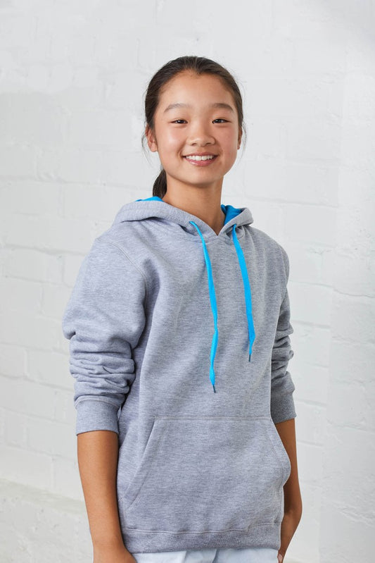 Crew Contrast Kids Hoodie Crew Contrast Kids Hoodie C-Force Faster Workwear and Design