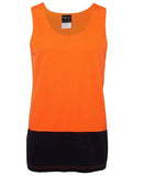 Hi Vis Singlet Lime/Navy or Orange/Navy - Premium Singlet from - Just $11.50! Shop now at Faster Workwear and Design