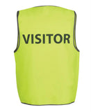 Hi Vis Vest with Staff, Visitor, Security pre Printed - Premium HI VIS from - Just $7.95! Shop now at Faster Workwear and Design