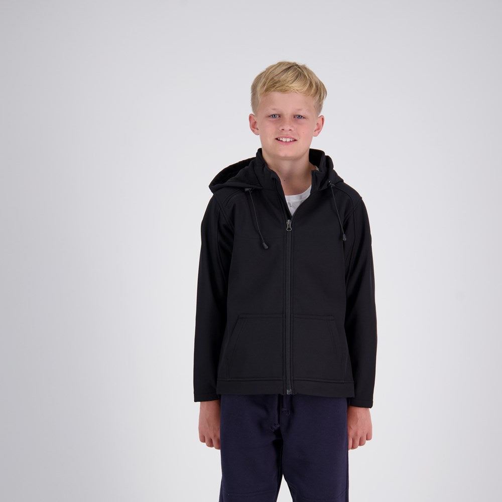 Tutoko Softshell Hoodie - Kids Tutoko Softshell Hoodie - Kids Cloke Faster Workwear and Design