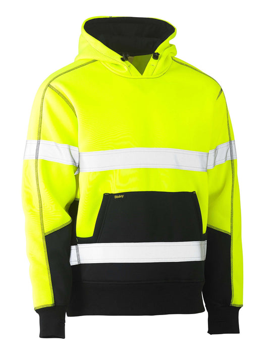 Taped Two Tone Fleece Hoodie Pullover Taped Two Tone Fleece Hoodie Pullover Bisley Workwear Faster Workwear and Design