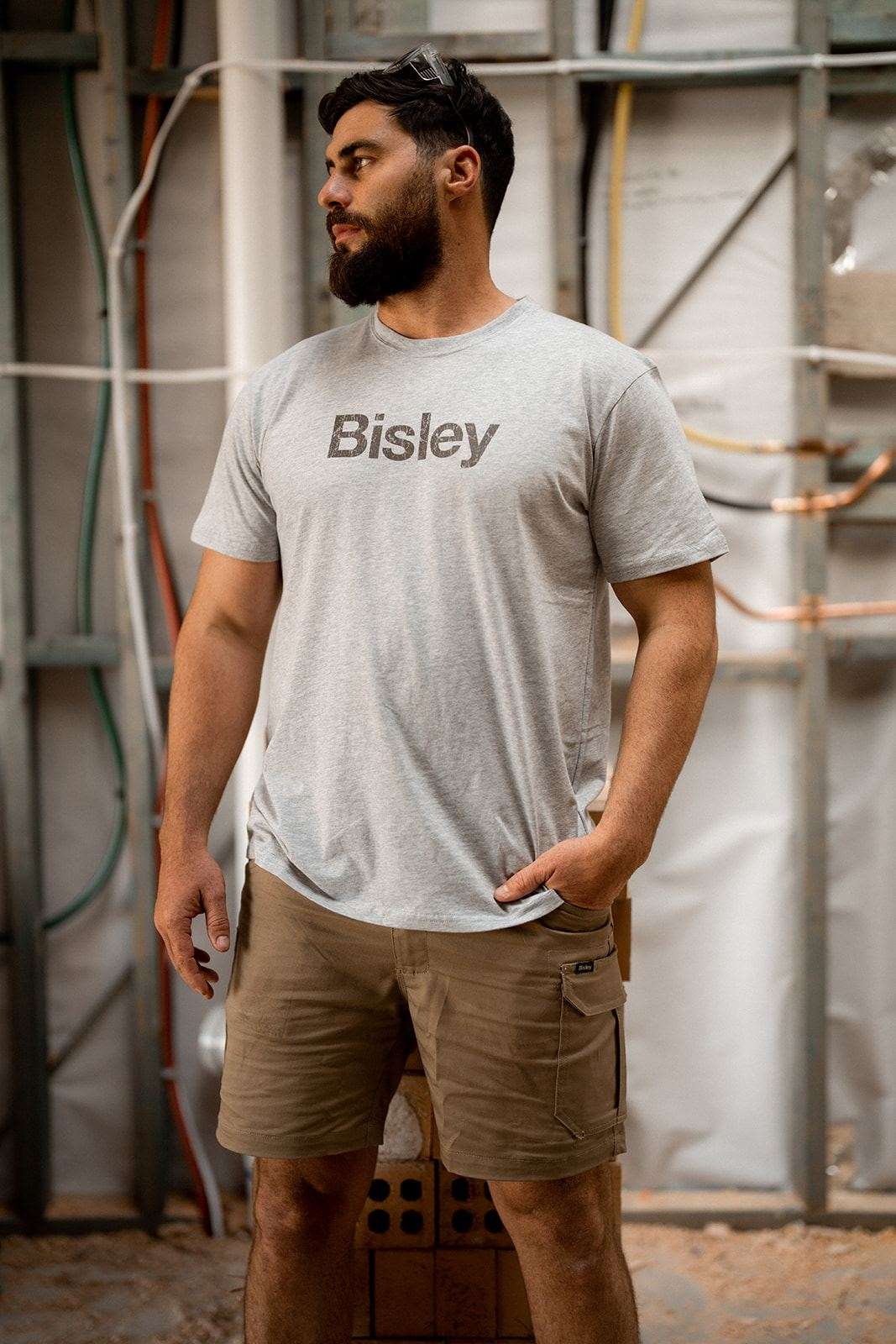 Cotton Logo Tee Cotton Logo Tee Bisley Workwear Faster Workwear and Design