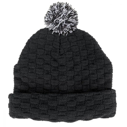 Pom Pom Beanie - Premium Beanie from - Just $12.95! Shop now at Faster Workwear and Design