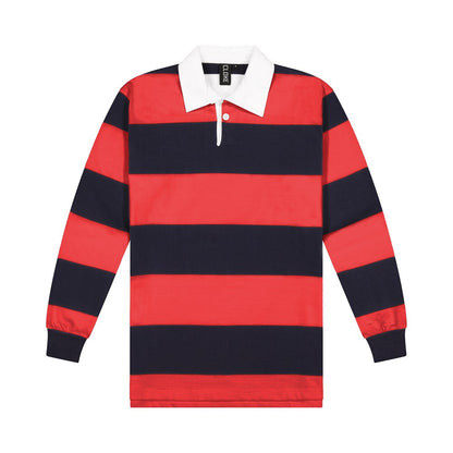 Striped Rugby Jersey Striped Rugby Jersey Cloke Faster Workwear and Design