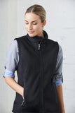 Softshell Vest Womens Black - Premium JACKET from - Just $61.50! Shop now at Faster Workwear and Design