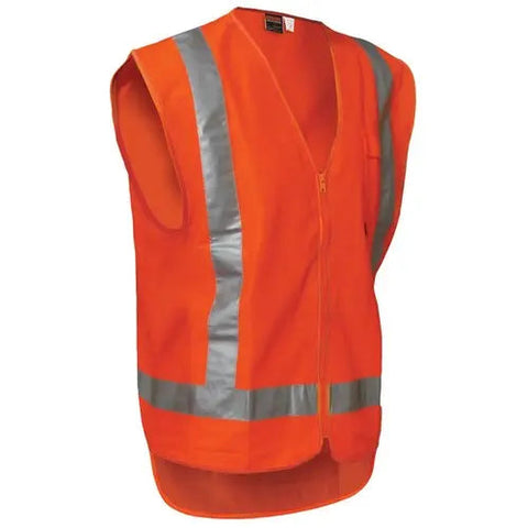 TTMC-W17 POLYESTER VEST ONLY $13.95 - Premium HI VIS VEST from - Just $13.95! Shop now at Faster Workwear and Design